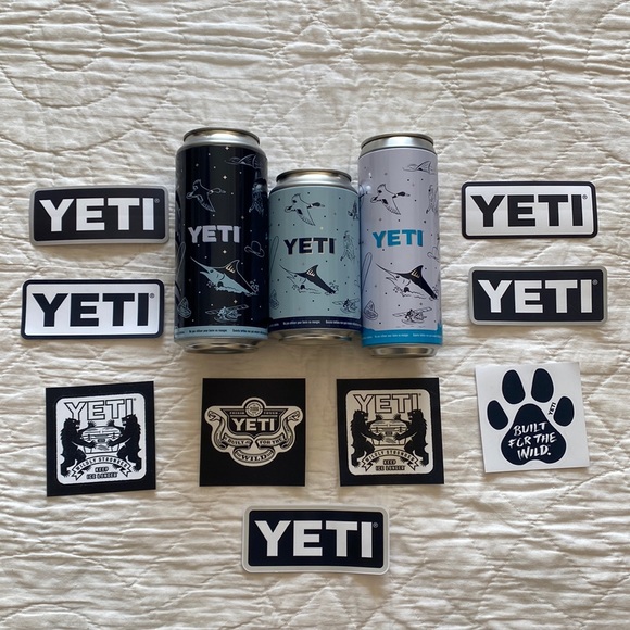 Yeti Stash Cans & Decals - Picture 1 of 1